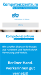 Mobile Screenshot of frauenimhandwerk.de